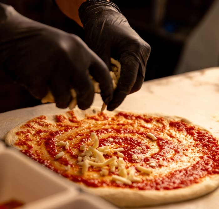 pizza horno de leña en sabadell
